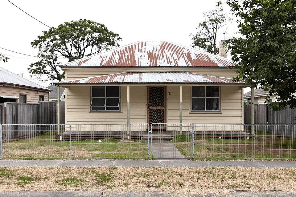 Fibro cottage to family home — before