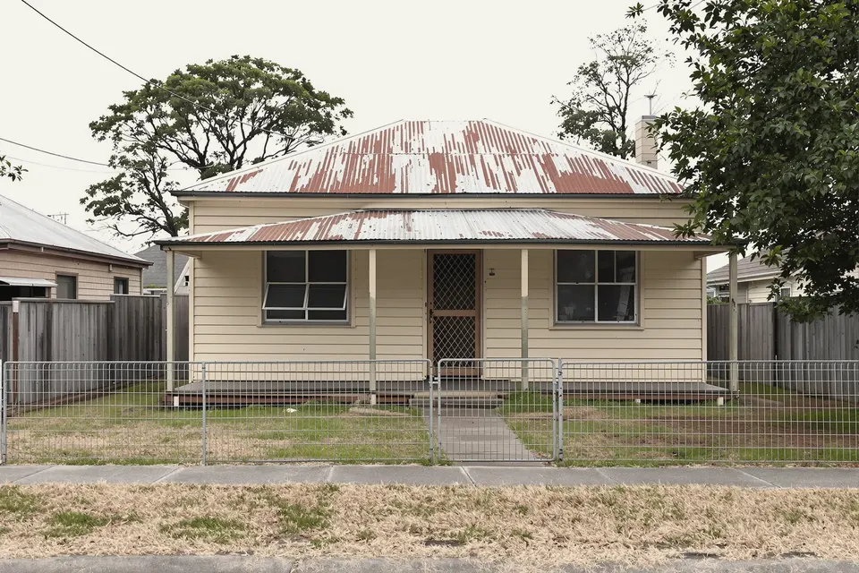 Fibro cottage to family home, before