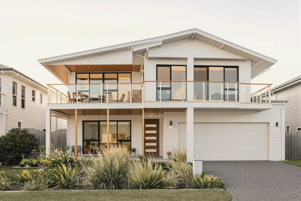 Coastal home design for Port Macquarie: coastal two-storey home